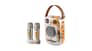 buy divoom-spark-pro-bluetooth-speaker-with-dual-karaoke-microphone-grey