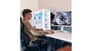 شتر gameon-vortex-arctic-series-4-fan-mid-tower-argbpwm-lighting-gaming-case-white