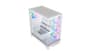 شتر gameon-emperor-arctic-iv-series-10-fans-mid-tower-argbpwm-lighting-gaming-case-white