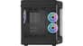 شتر gameon-vortex-arctic-series-3-fan-mid-tower-argbpwm-lighting-gaming-case-black