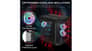 شتر gameon-vortex-arctic-series-3-fan-mid-tower-argbpwm-lighting-gaming-case-black