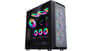 شتر gameon-emperor-midnight-series-7-fan-mid-tower-argbpwm-lighting-gaming-case-black