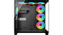 شتر gameon-emperor-midnight-series-7-fan-mid-tower-argbpwm-lighting-gaming-case-black