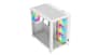 شتر gameon-emperor-arctic-series-7-fan-mid-tower-argbpwm-lighting-gaming-case-white