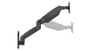 شتر gameon-fits-17-32-inch-economy-spring-assisted-wall-mount-single-monitor-arm-for-gaming-and-office-use-black