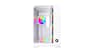 شتر gameon-valkyrie-i-series-7-fan-mid-tower-argbpwm-lighting-gaming-case-white