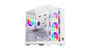 شتر gameon-valkyrie-i-series-7-fan-mid-tower-argbpwm-lighting-gaming-case-white