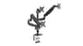 buy gameon-fits-17-30-inch-triple-monitor-arm-for-gaming-and-office-black