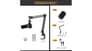 شتر maono-usbxlr-dynamic-microphone-black