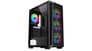 buy sharx-razorfin-argb-atx-pc-case-4-120mm-pre-installed-fans-glass-side-panel-black