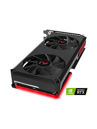 PNY GeForce RTX 3060Ti XLR8 RGB Gaming Graphics Card | 8GB | Dual Fan Edition 