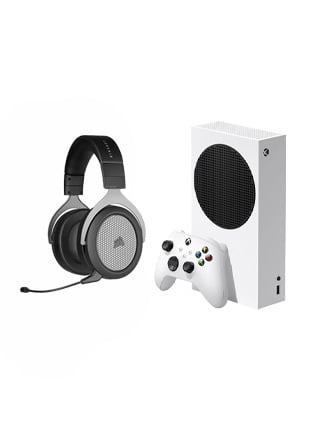 Xbox Series S Digital Edition with CORSAIR HS75 Wireless Xbox Headset