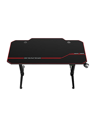 DXRacer EL-1140 Lifting Gaming Desk - Black