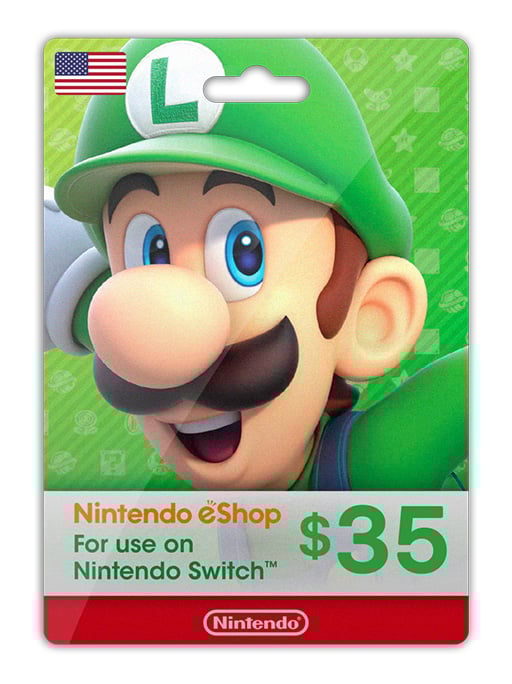 Nintendo eshop discount card 35 euro