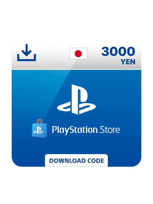 Japanese psn shop card 3000 yen