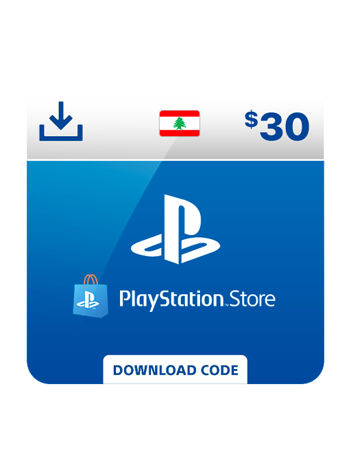 Buy PSN Wallet top up 30 LEB Store